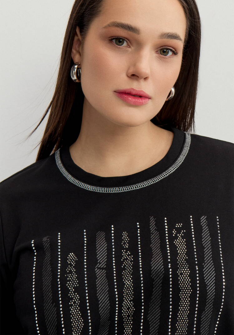 Лонгслив свободного кроя шир.  750, рис. 11