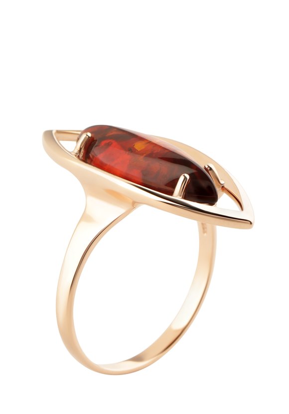 Серебряное кольцо Камелия шир.  580, рис. 2