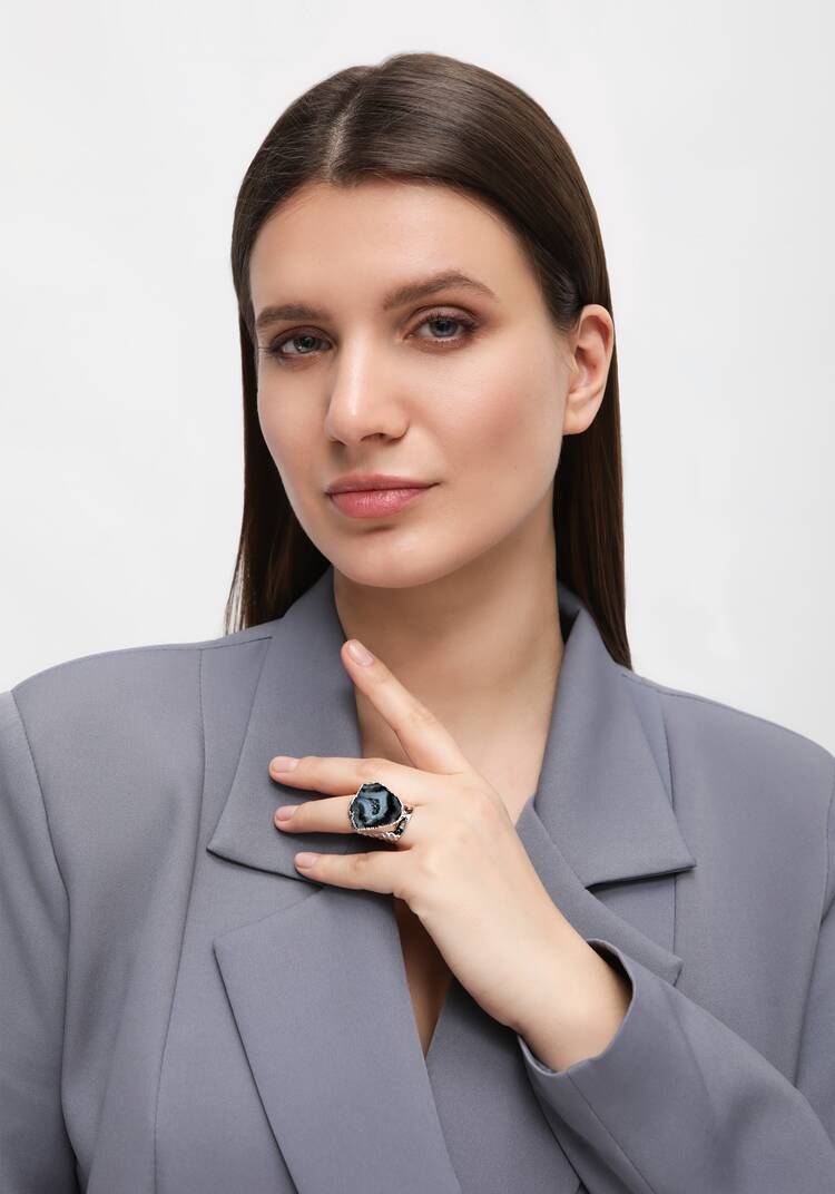 Кольцо Природное дарование шир.  750, рис. 14