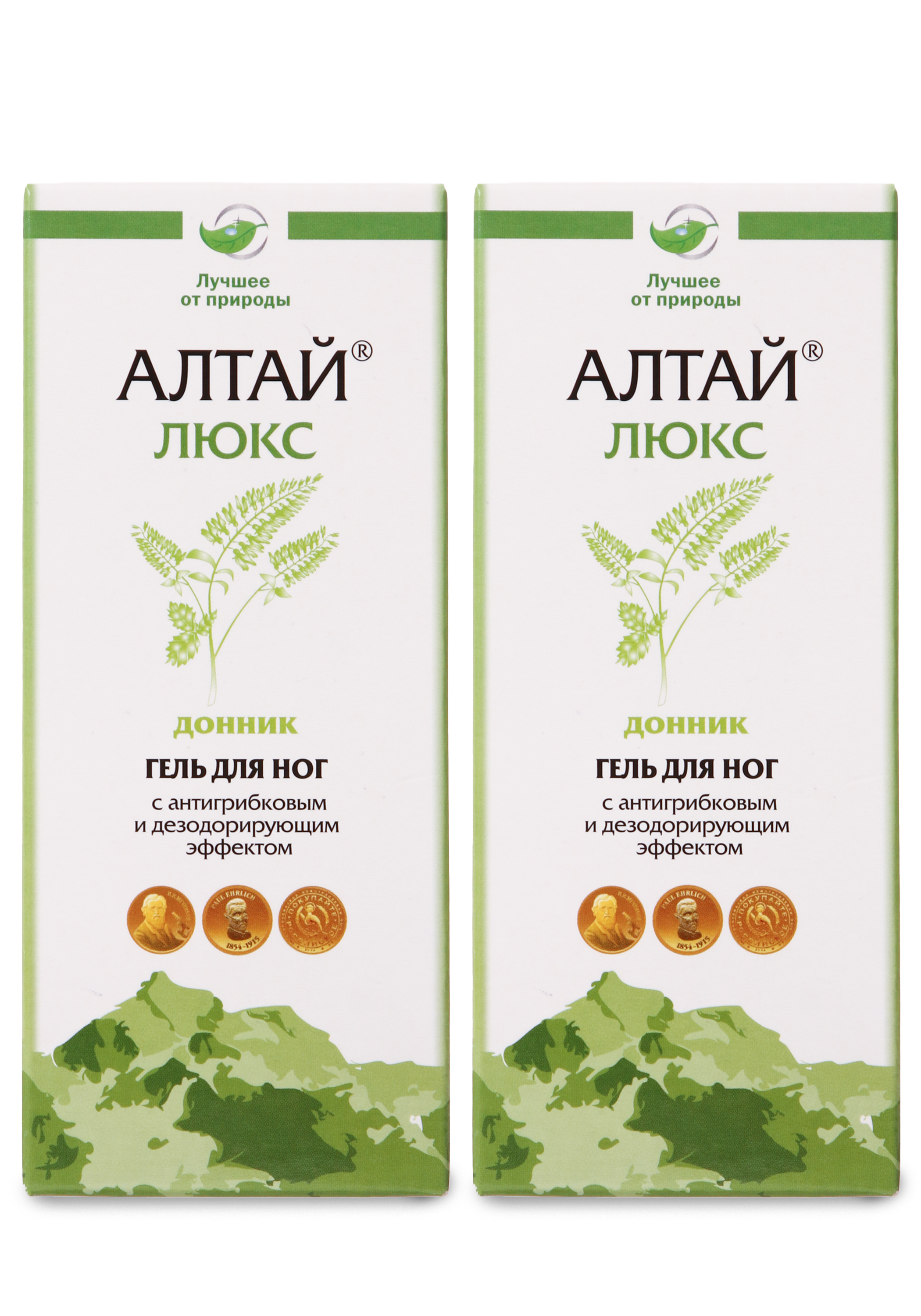 Гель для ног «Алтай Люкс» антигрибковый, 2 шт.