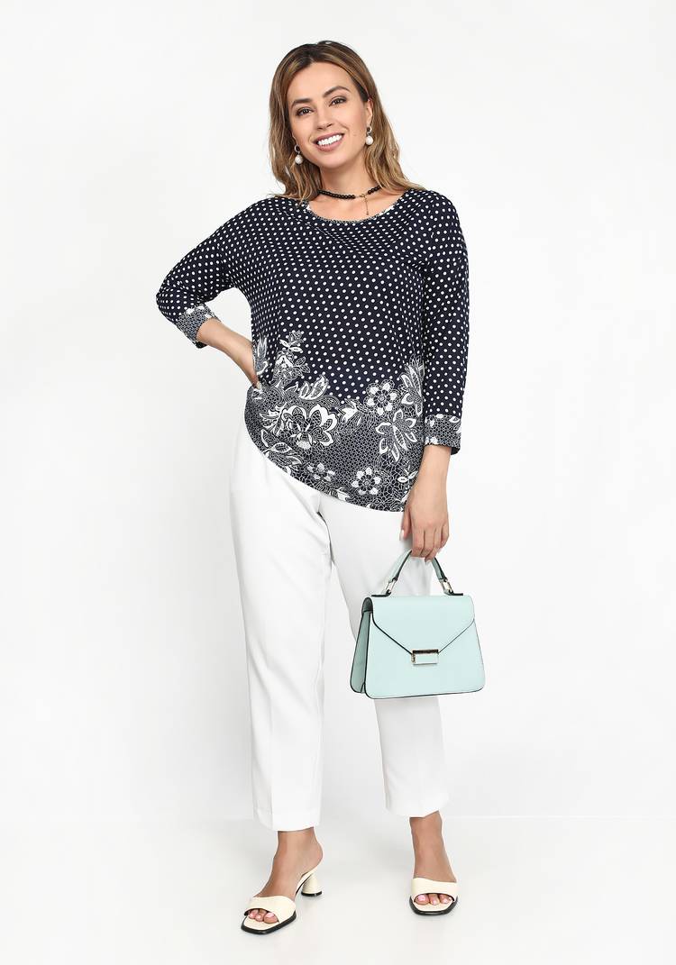 Туника полуприлегающего силуэта шир.  750, рис. 11