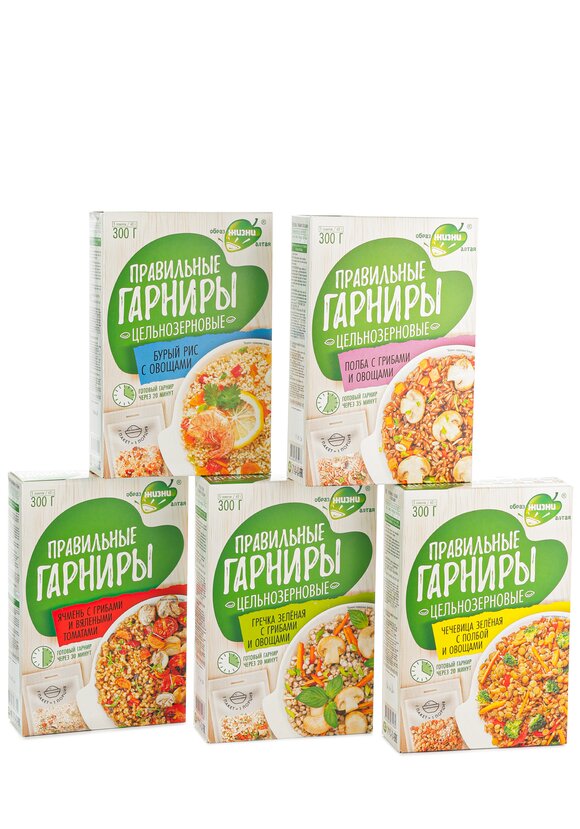 Набор Правильные гарниры из 5 шт. шир.  580, рис. 1