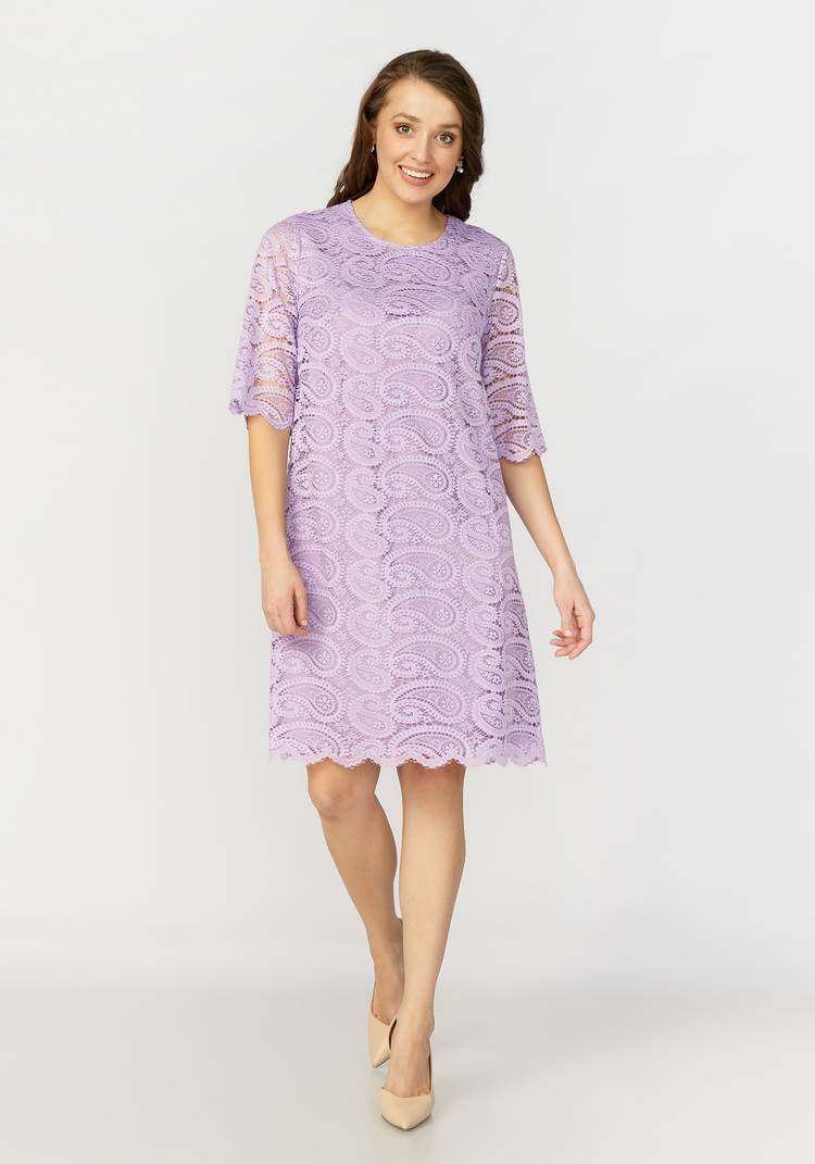 Платье миди кружевное шир.  750, рис. 14