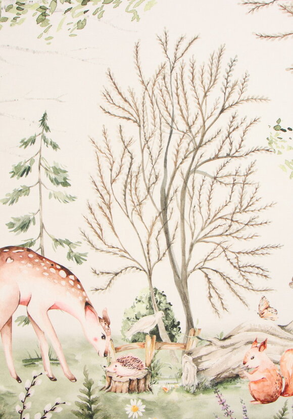 Скатерть с пропиткой Лесная сказка шир.  580, рис. 3