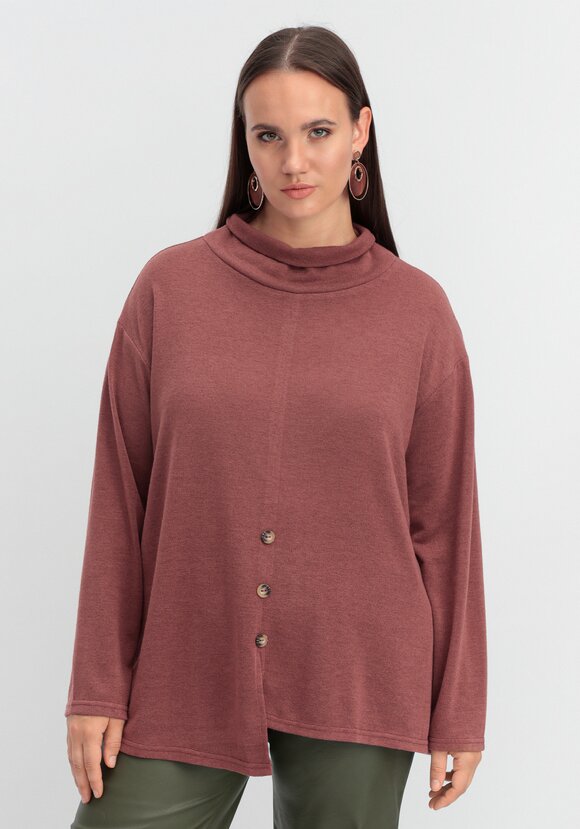 Джемпер с асимметричным низом шир.  580, рис. 15