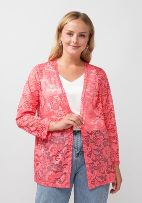 Кардиган из кружевного полотна Ванесса