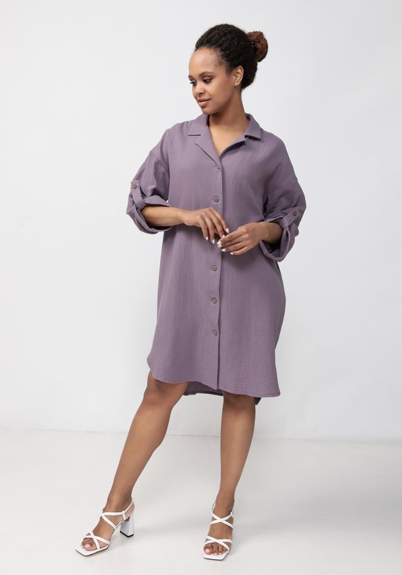 Платье-рубашка Оливия шир.  580, рис. 15