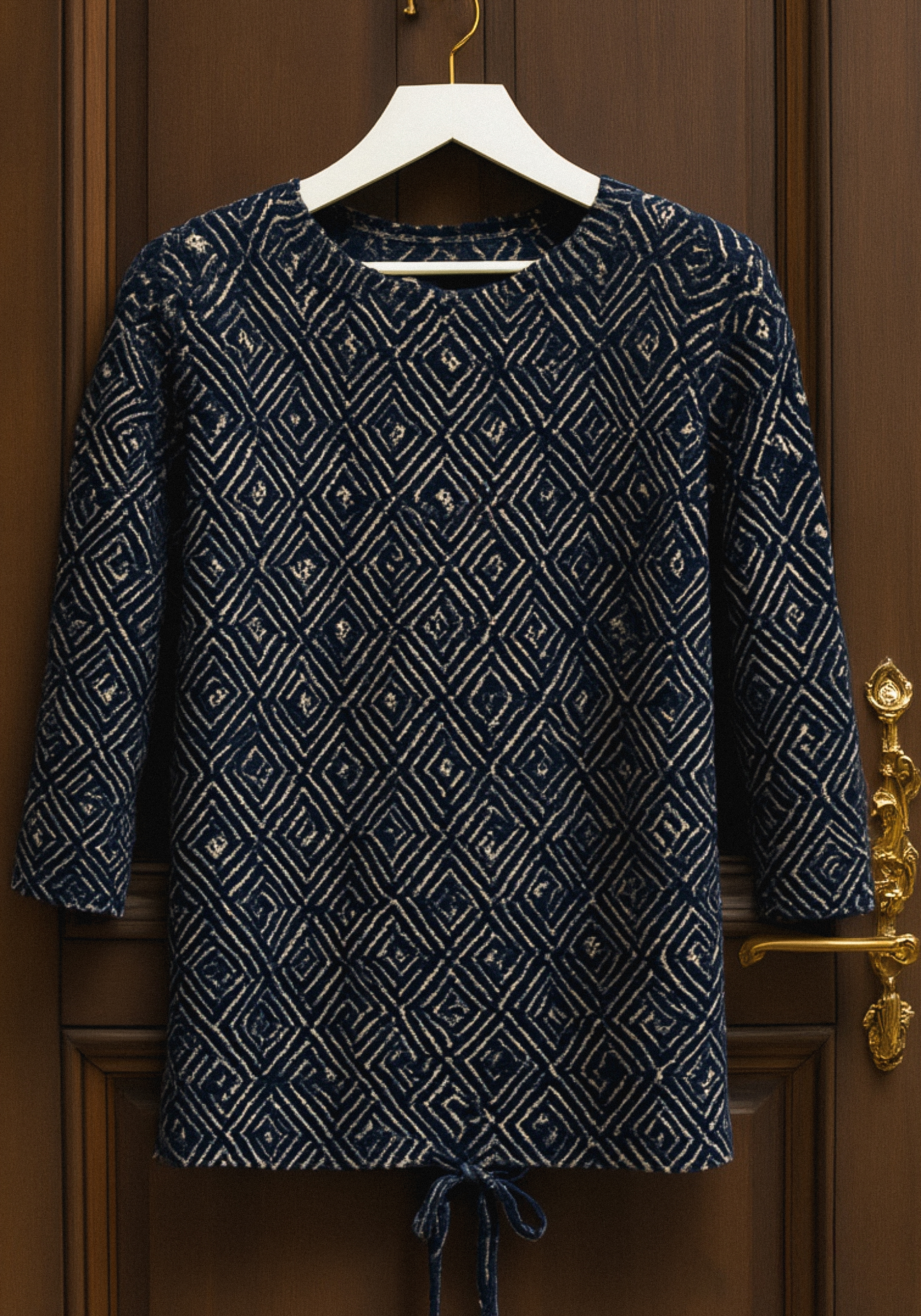 

Блуза "Мадонна" Resale, Синий