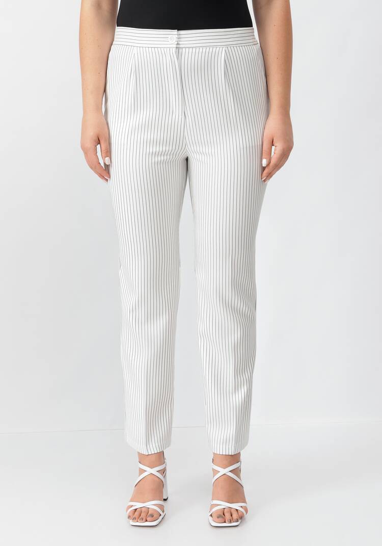 Костюм блуза и брюки в полоску шир.  750, рис. 4