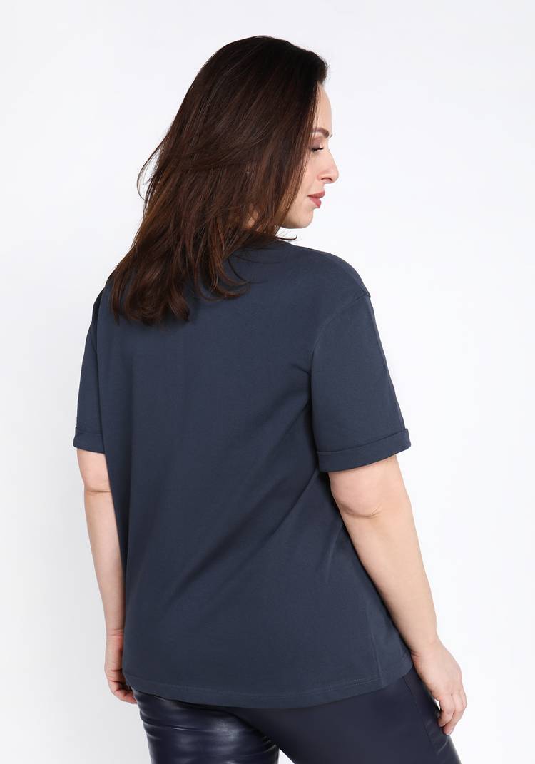 Футболка базовая однотонная шир.  750, рис. 26