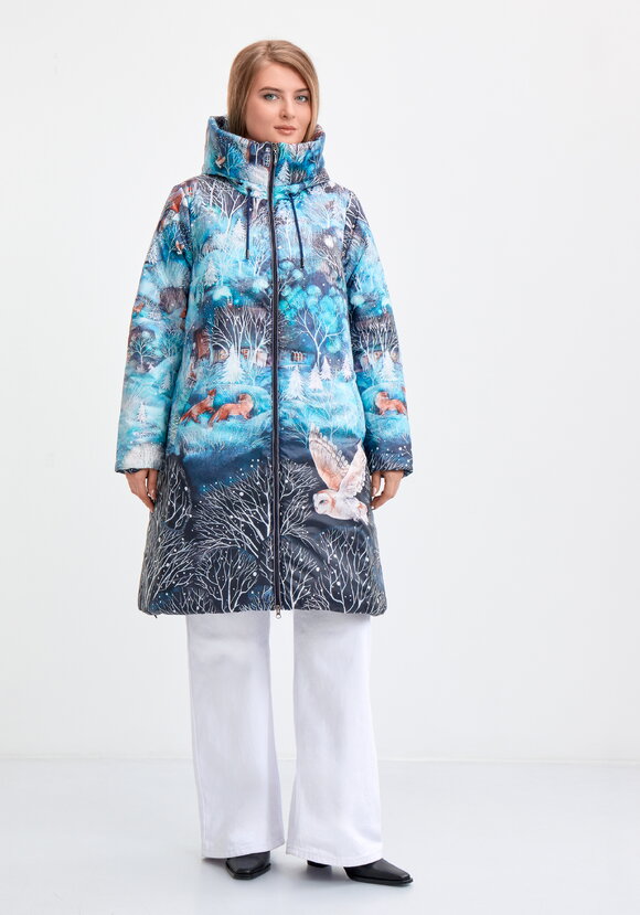 Куртка зимняя Волшебный сон шир.  580, рис. 4
