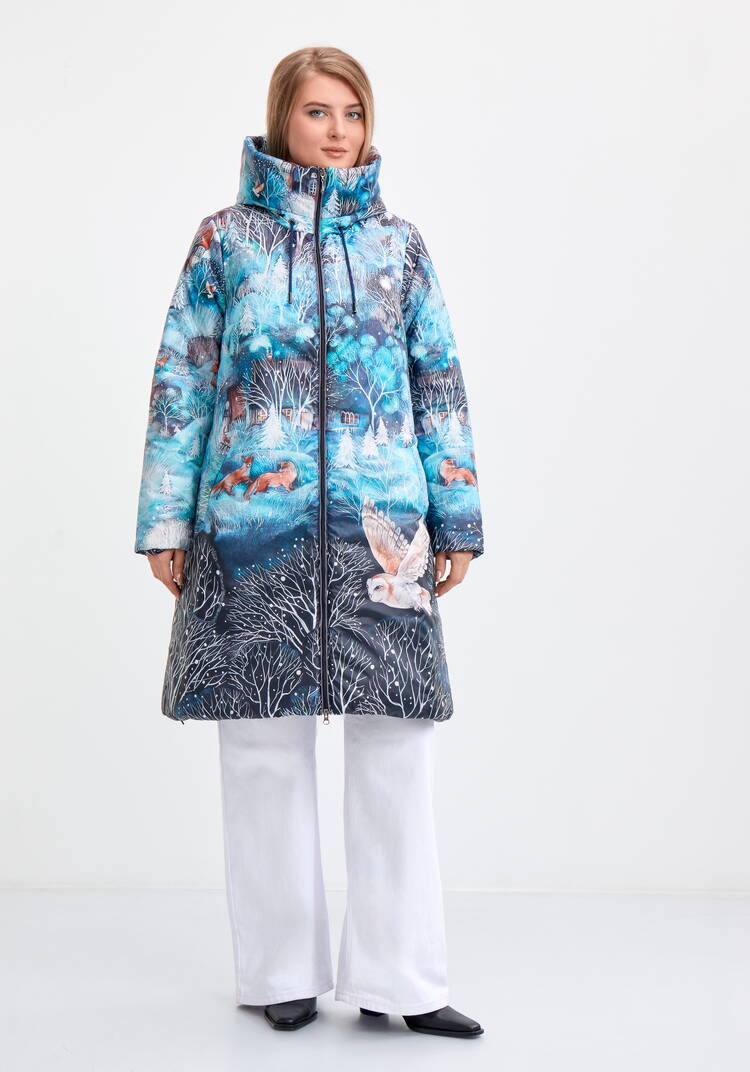 Куртка зимняя Волшебный сон шир.  750, рис. 4