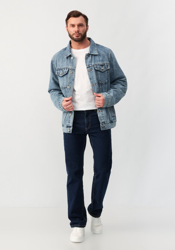 Куртка джинсовая шир.  580, рис. 2