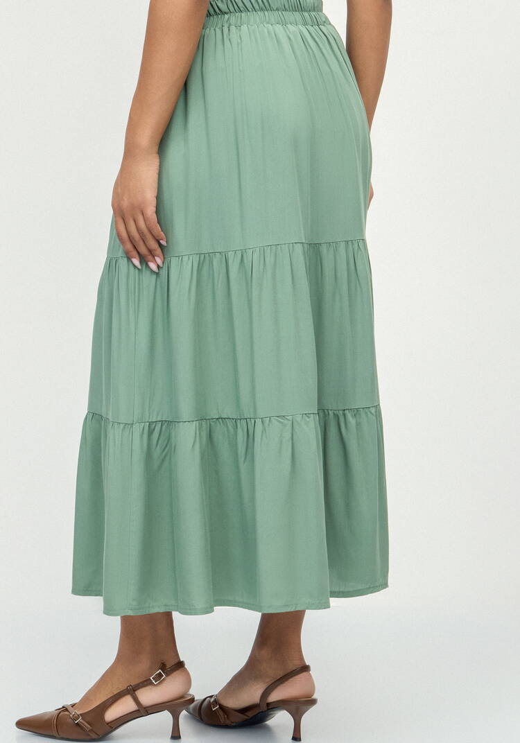 Юбка ярусная из штапеля шир.  750, рис. 10