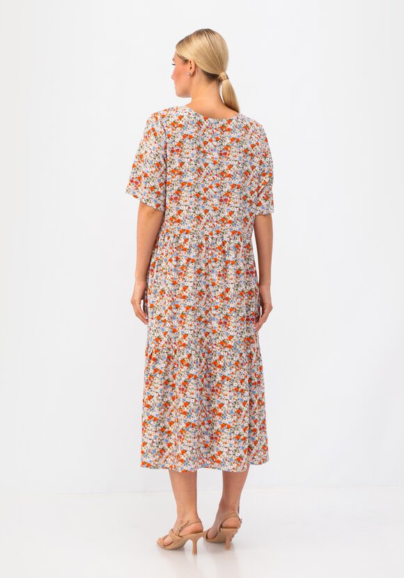 Платье Яркий цветок шир.  580, рис. 13