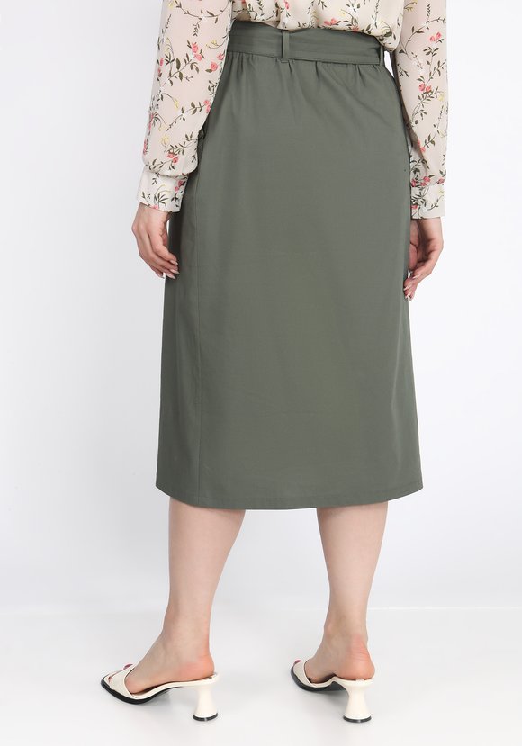 Юбка с имитацией запаха София шир.  580, рис. 2