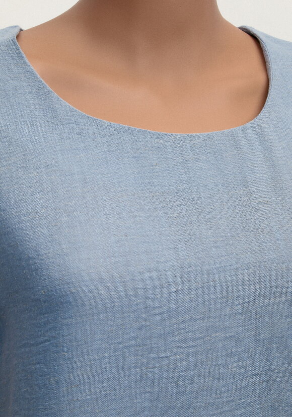 Сарафан изо льнаВ ритме лета шир.  580, рис. 5