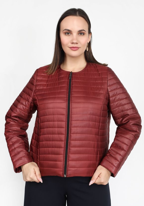 Куртка с карманами и горизонтальной стежкой шир.  580, рис. 2