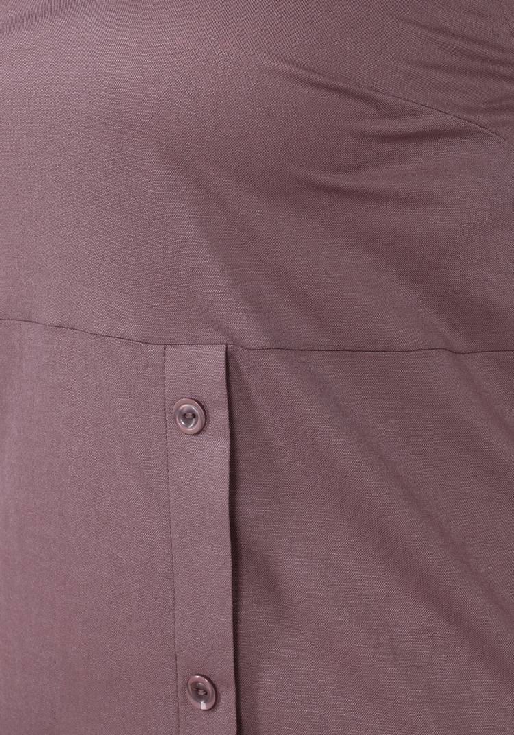 Сарафан прямой с декоративными пуговицами шир.  750, рис. 4