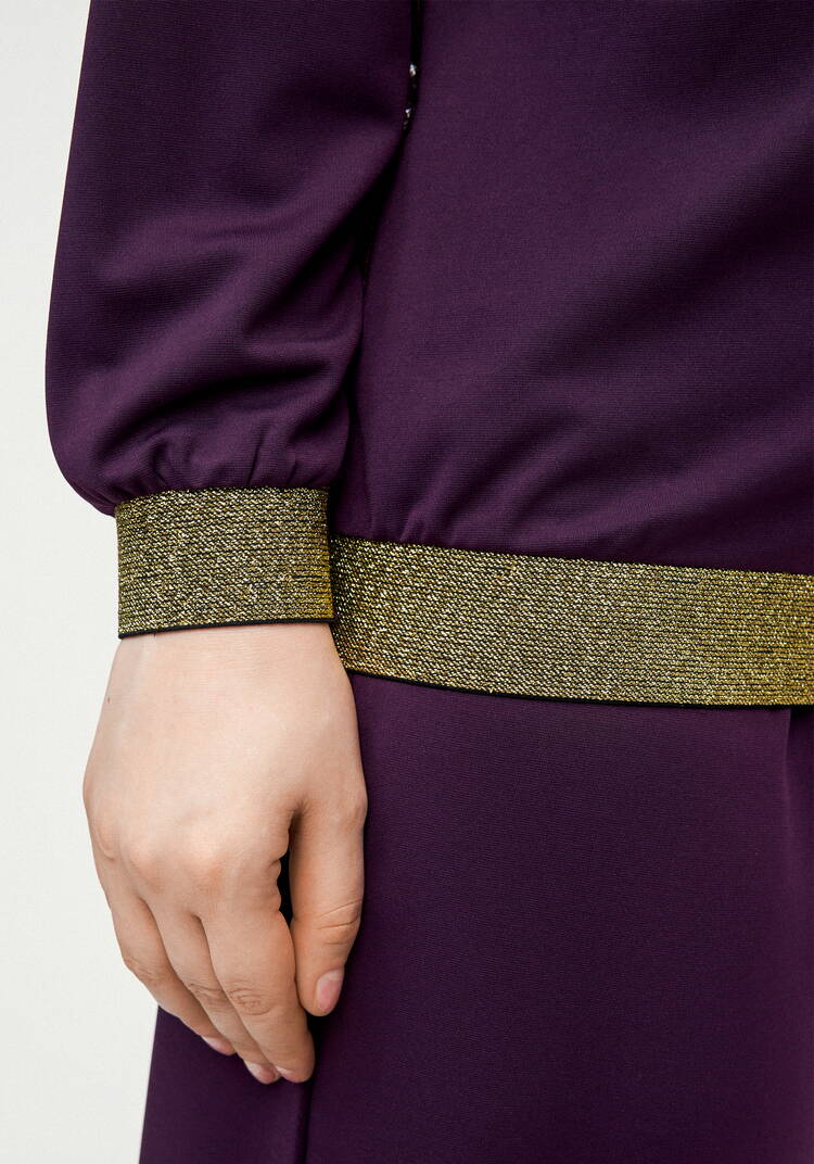 Бомбер трикотажный с ажурной спинкой шир.  750, рис. 30