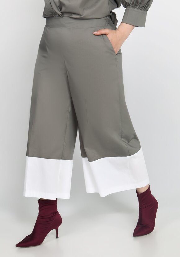 Кюлоты с контрастным кантом шир.  580, рис. 1