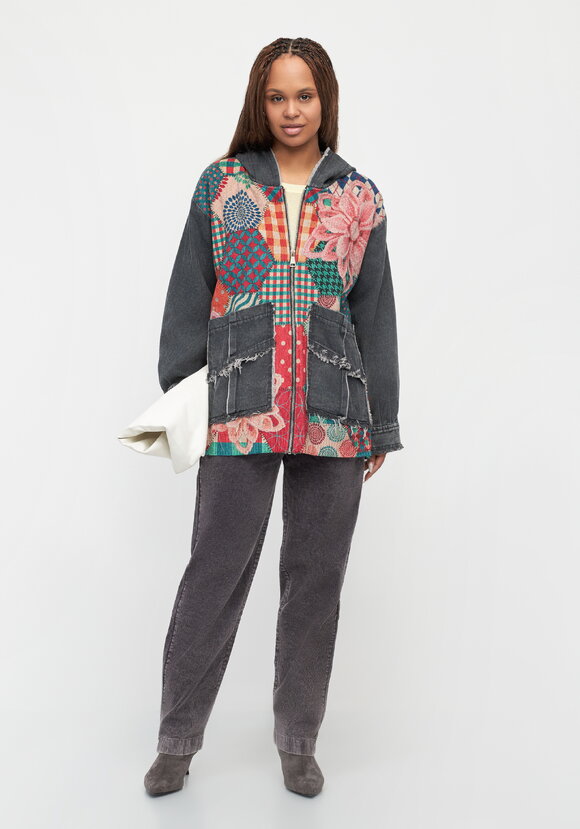 Джинсовая куртка Мартина шир.  580, рис. 2