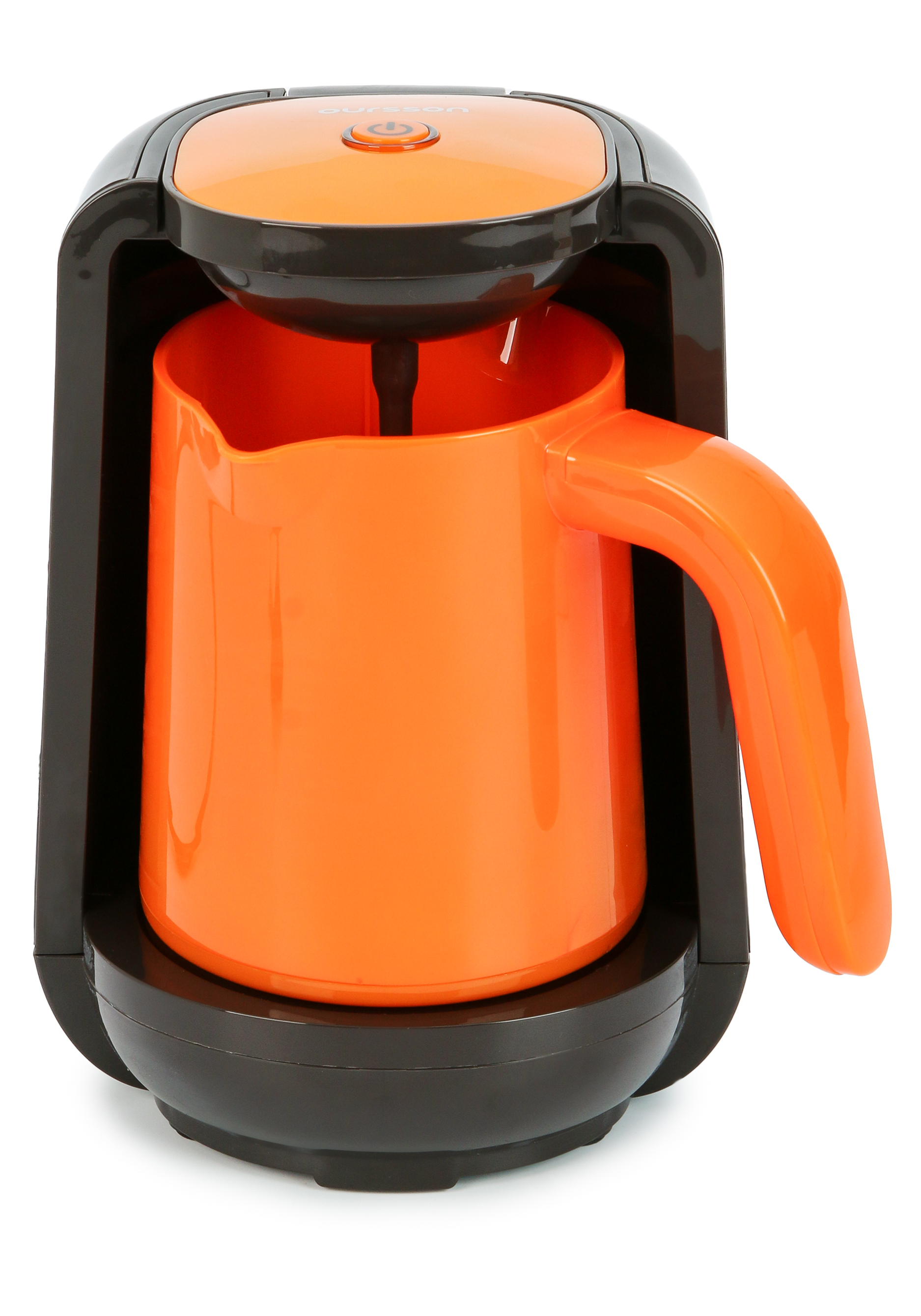 Кофеварка для кофе по-турецки Oursson, цвет оранжевый - фото 2