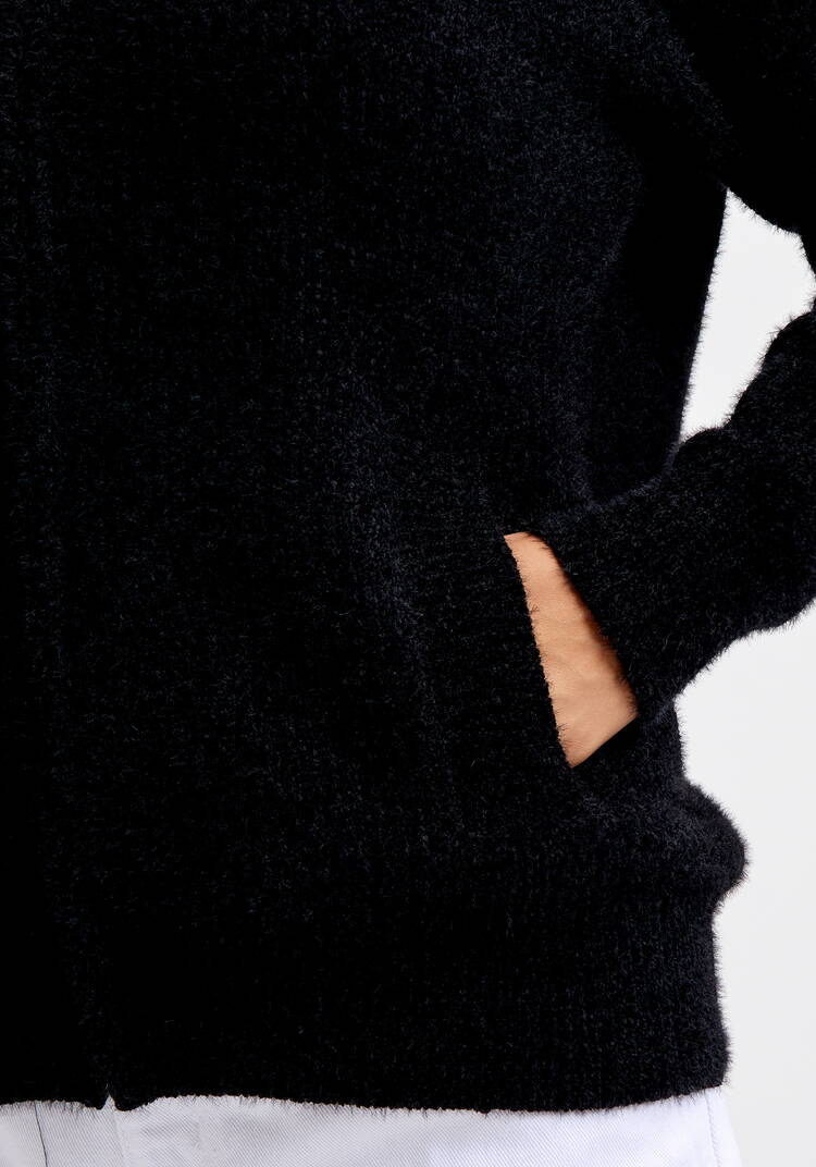 Кардиган на молнии с капюшоном Амели шир.  750, рис. 39