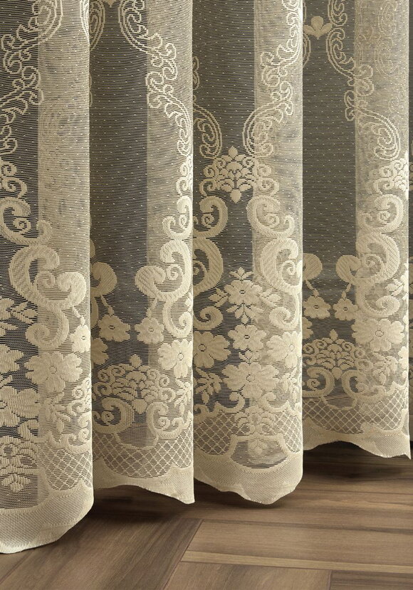 Тюль жаккардовый Мистерия шир.  580, рис. 9