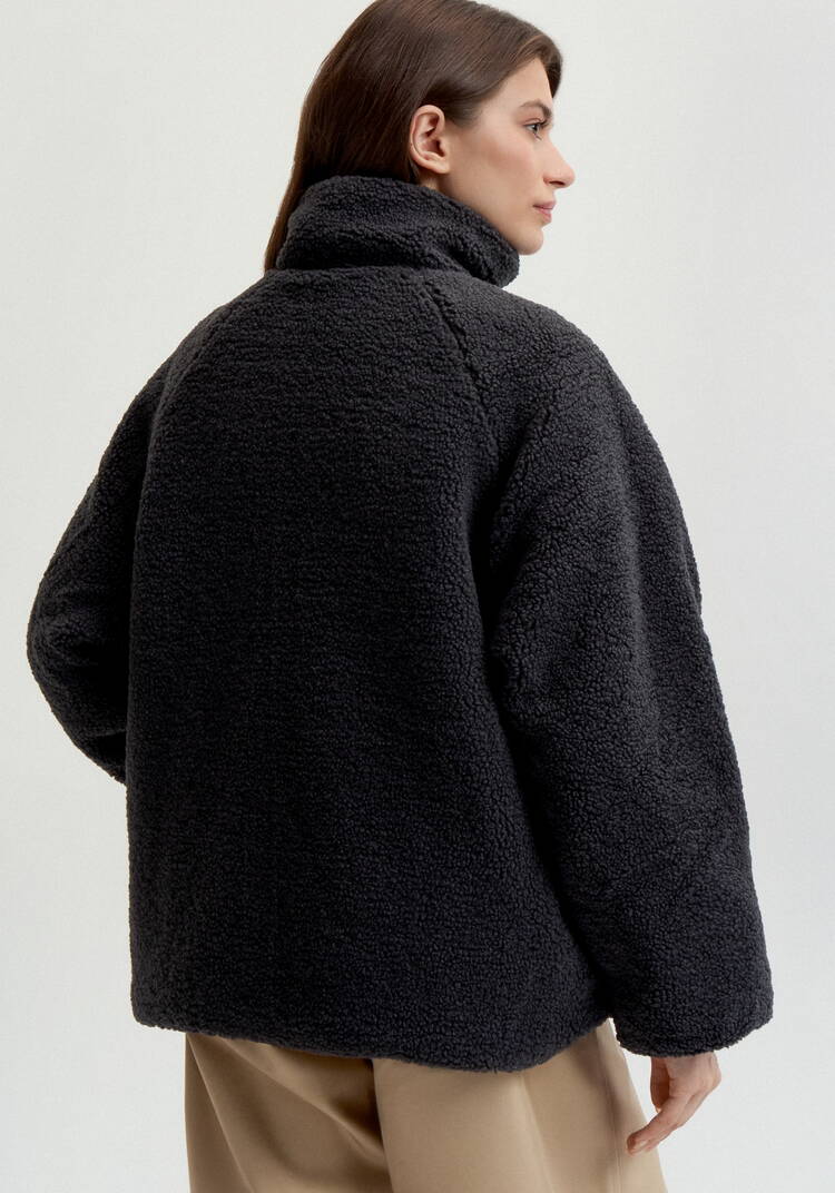 Двусторонняя куртка с высоким воротом шир.  750, рис. 33