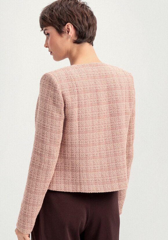 Пиджак двубортный твидовый шир.  580, рис. 3