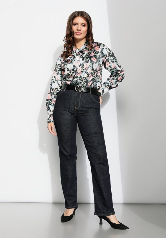 Джинсы прямого кроя с комфортным поясом шир.  580, рис. 2