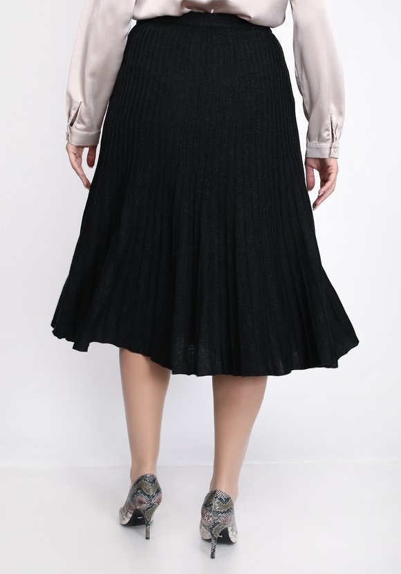 Юбка фактурной вязки шир.  580, рис. 10