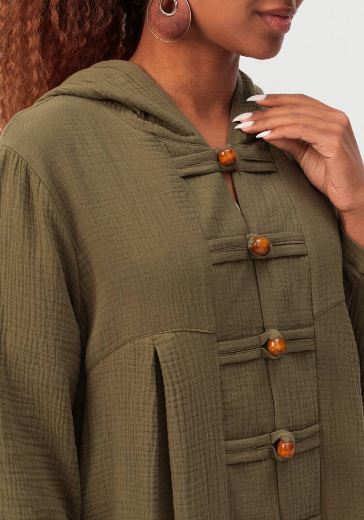 Кардиган удлиненный с капюшоном шир.  750, рис. 5