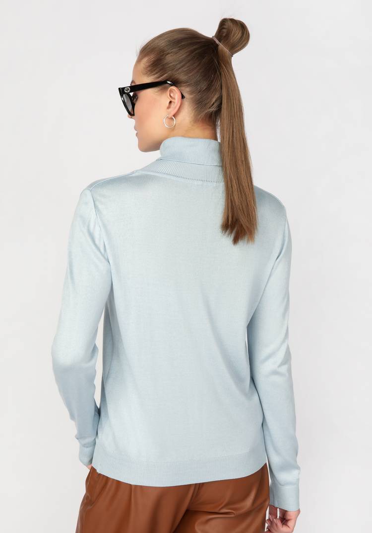 Джемпер женский со складками по полочке шир.  750, рис. 13