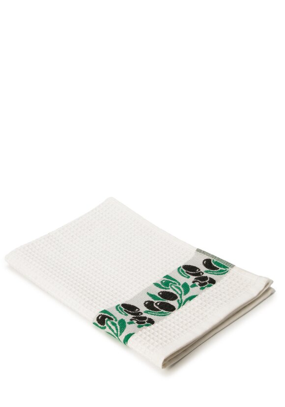 Полотенце вафельное с вышивкой, 6 шт. шир.  580, рис. 9