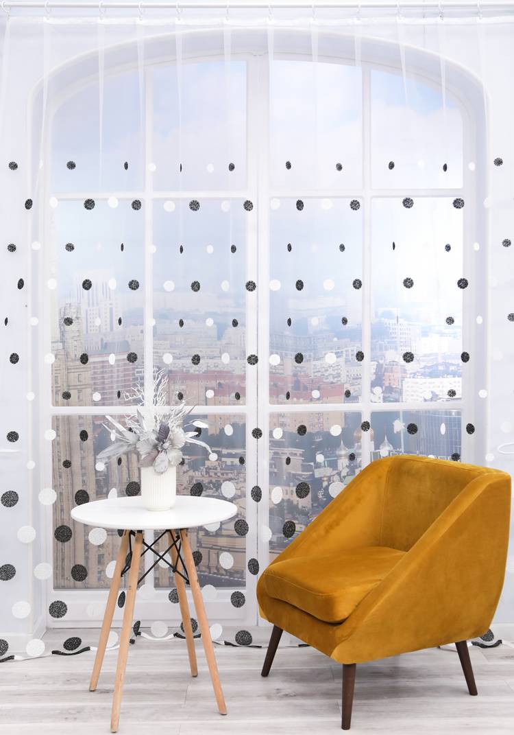 Тюль интерьерный Жемчужный дождь шир.  750, рис. 16