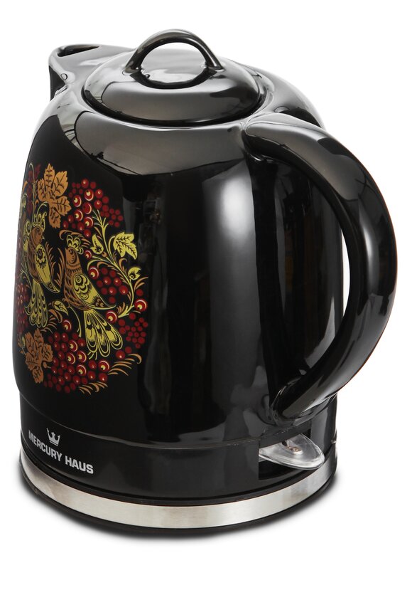 Чайник керамический Хохлома, 1,7 л шир.  580, рис. 2