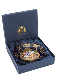 Набор кобальтовых тарелок, 2 шт.