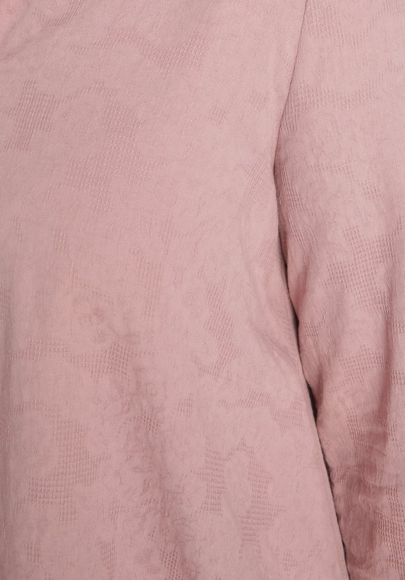 Блуза свободная с длинным рукавом на пуговице шир.  580, рис. 5