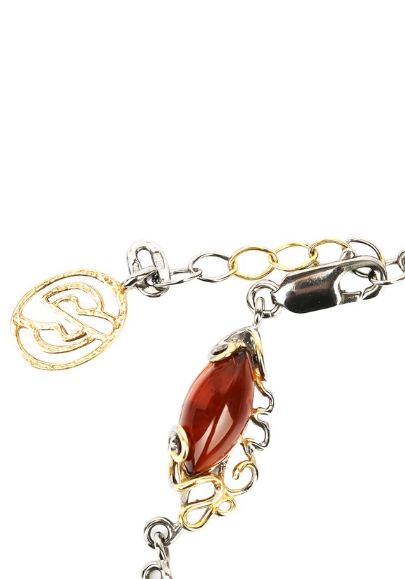 Браслет серебряный Морская тайна шир.  580, рис. 5