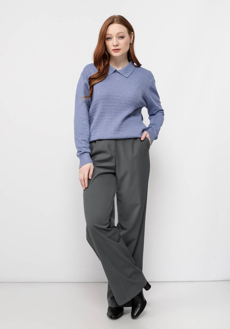 Джемпер-поло Алетта шир.  750, рис. 42