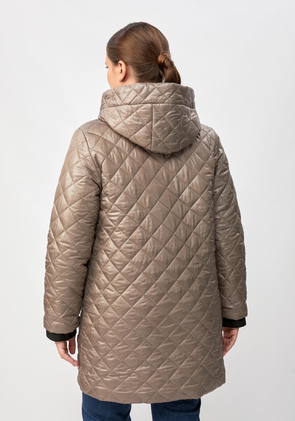 Куртка с капюшоном удлиненная шир.  580, рис. 21