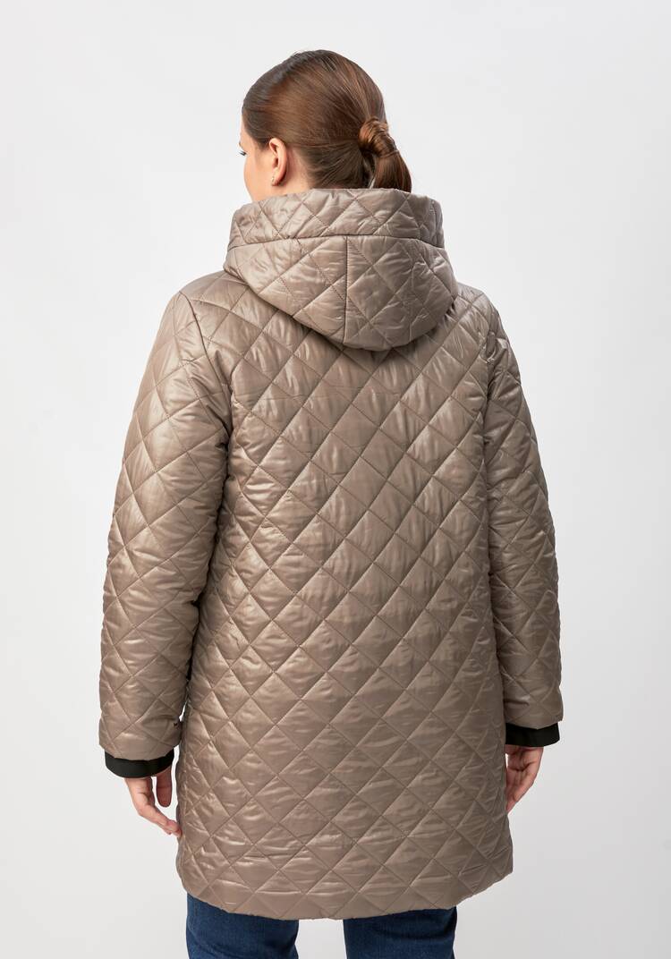 Куртка с капюшоном удлиненная шир.  750, рис. 21