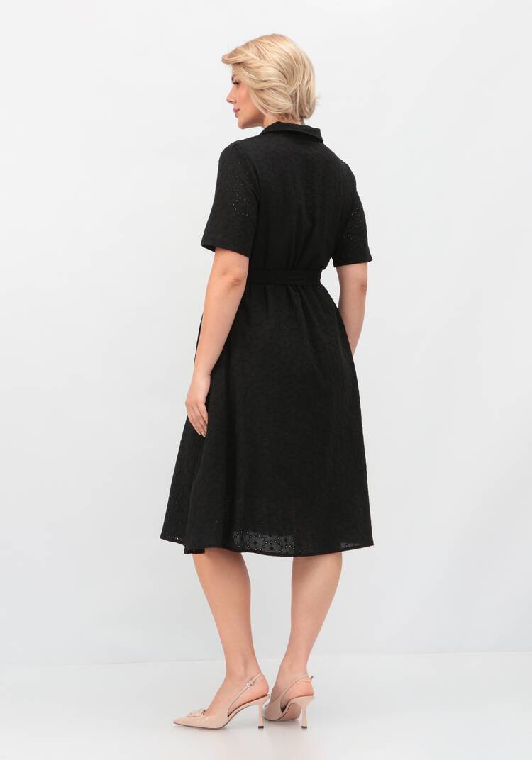 Платье из хлопка с поясом шир.  750, рис. 20