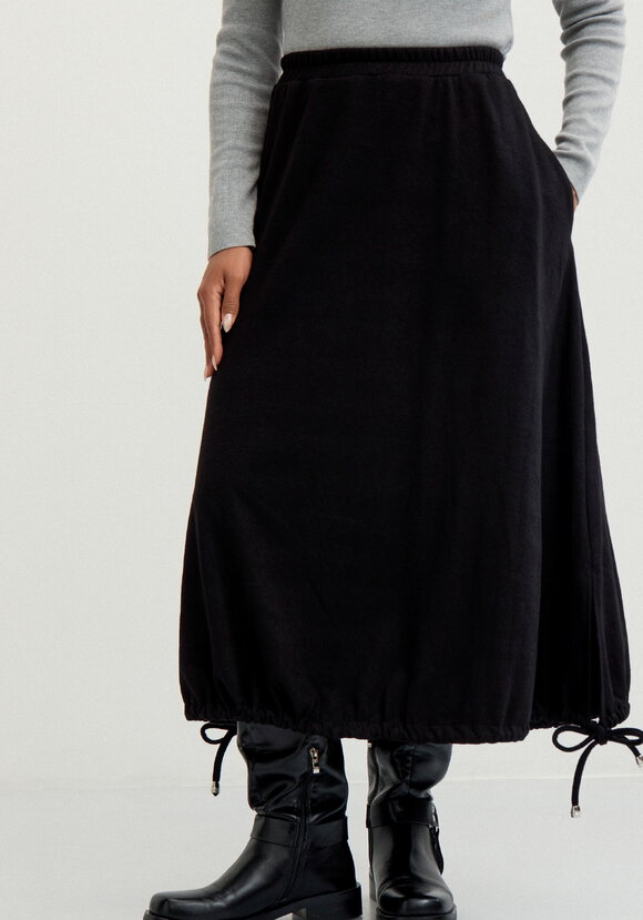 Юбка на кулиске по низу шир.  580, рис. 10