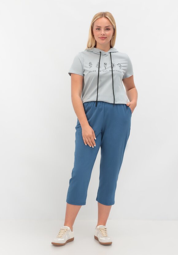 Брюки с кулиской длиной 7/8 шир.  580, рис. 24