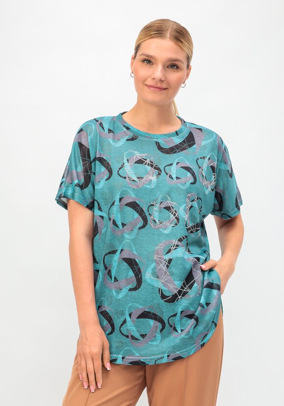 Футболка со стразами Фиби шир.  580, рис. 25