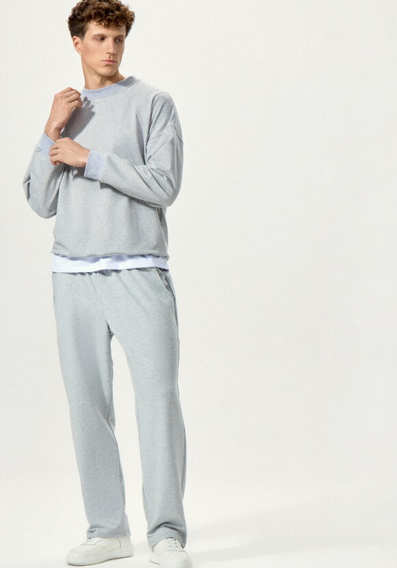 Брюки мужские из футера шир.  580, рис. 13