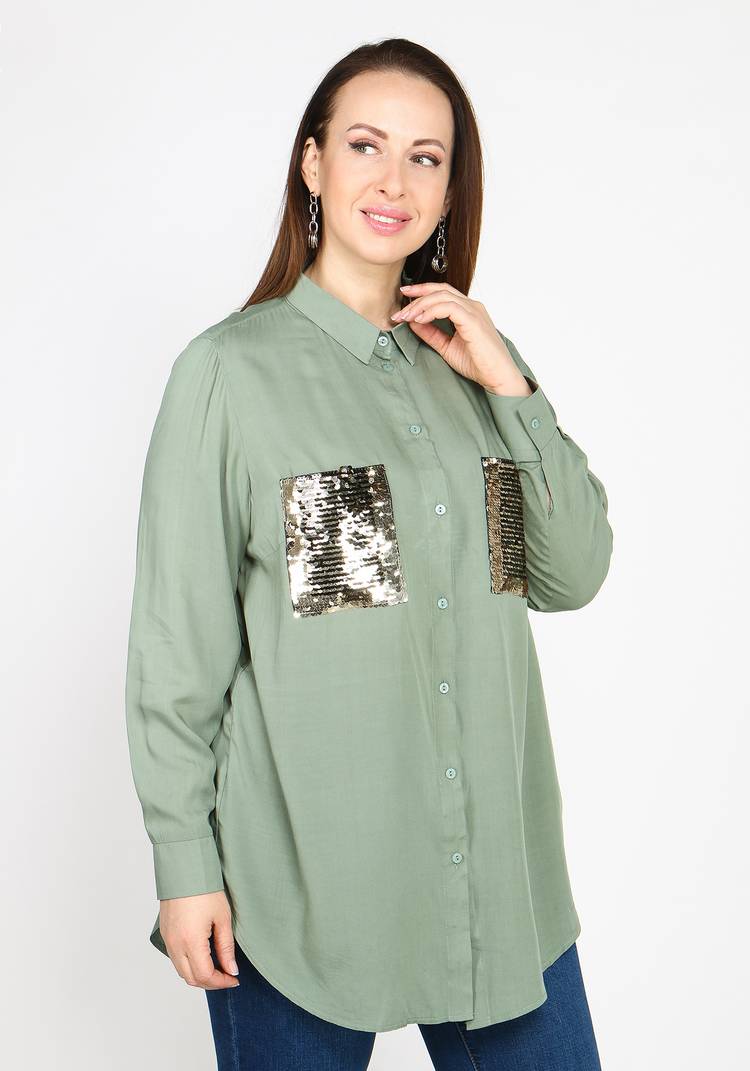 Блуза Сияние звезд шир.  750, рис. 6